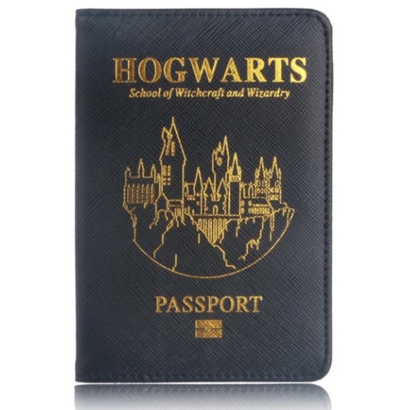 Bags Harry Potter Rfid Hogwarts Passport Cover Holder Case Poshmark